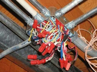 unhooking a wire from a junction box|unused electrical wire replacement.